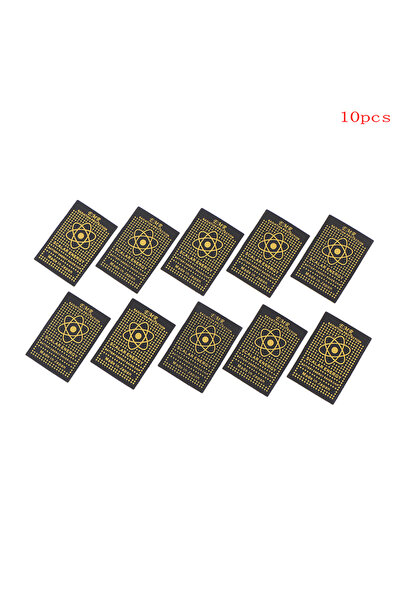 Choice 10pcs EMR Scalar Energy Phone Sticker Anti Radiation Chip Shield Keep ...