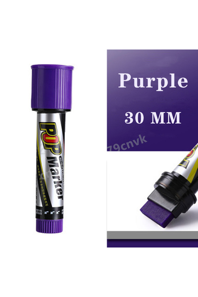 Choice11 30 mm Purple POP Waterproof Paint Permanent Sketch Graffiti Refillab...