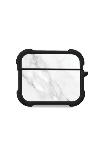 Sonique Θήκη Σιλικόνης Marble Series για AirPods Pro / Pro 2 Λευκό