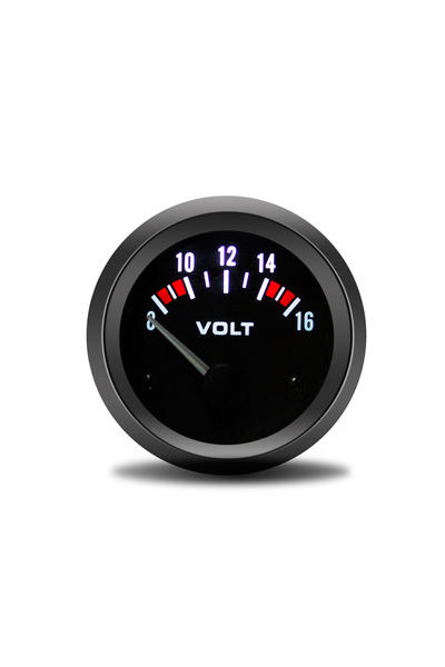 Choice voltmeter 2" 52MM Voltmeter Auto Car Gauge Volt Meter 8~16V White LED ...
