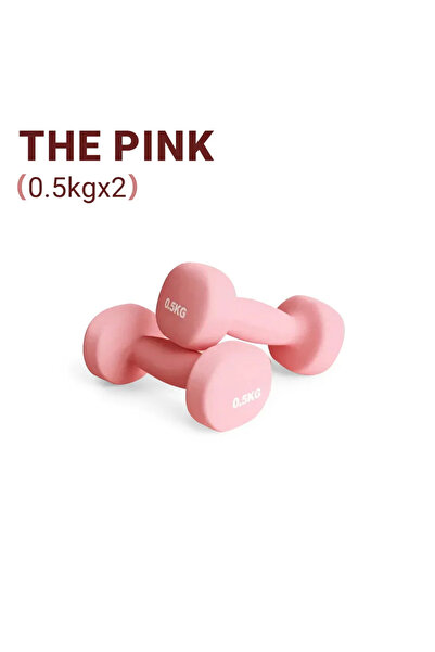 Choice1 Pink 2026 New Yoga Exercise Neoprene Dumbbell & Weights - Cast Iron H...
