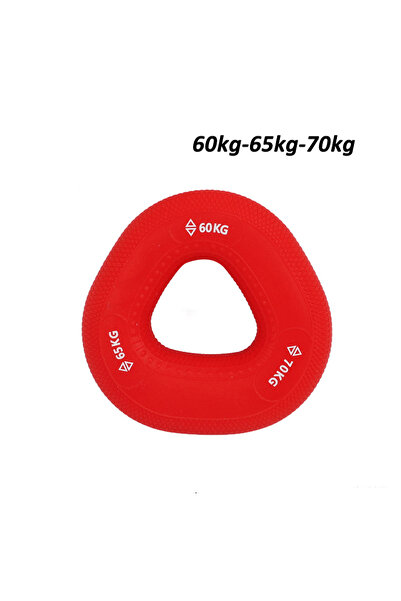 Choice1 Rose Red Silicone Hand Muscle Strengthener Ring Arm Carpal Strength E...