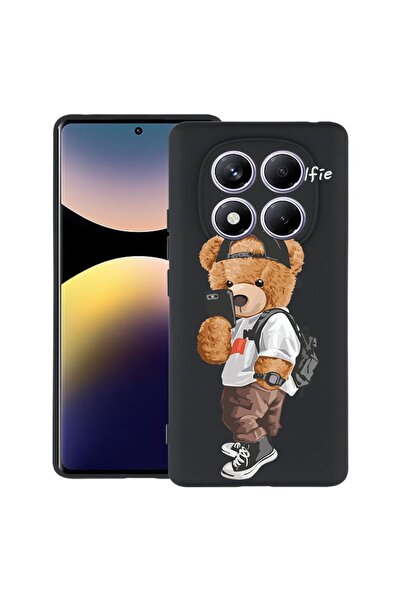 bestcase ¬Æ Husa pentru OPPO F29 Pro cu Design Selfie Teddy Bear, TPU Mat Ult...