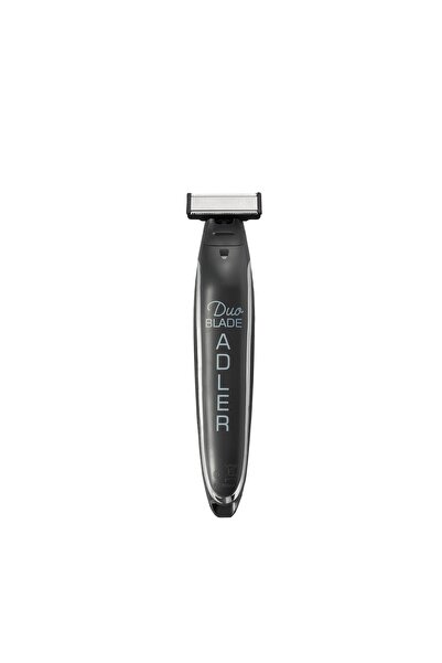 adler Trimmer facial de precizie AD2922, alimentat cu baterii, 2 lame, lumină...