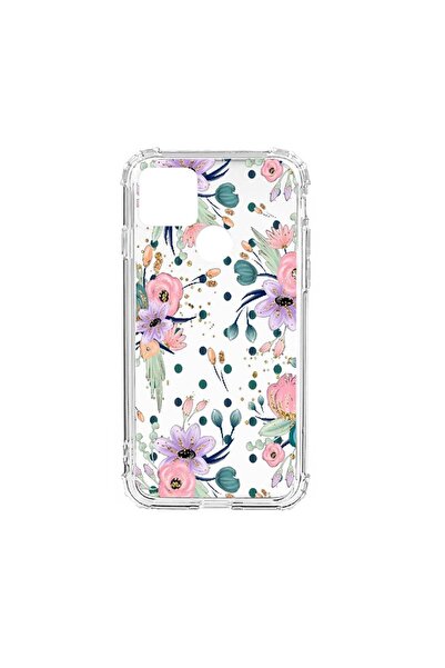 bestcase Husa Silicon Anti Shock Compatibila Cu Xiaomi Redmi 10A, Flowers Col...