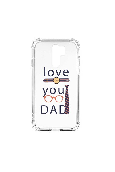 bestcase Husa Anti Shock Silicon Compatibila cu Xiaomi Redmi 9, Love You Dad,...