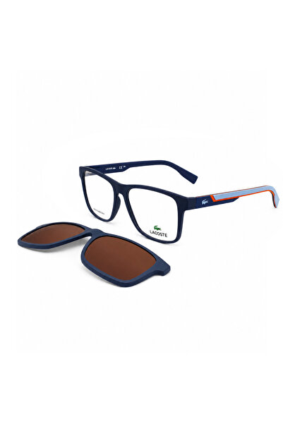 Lacoste L 2707MAG-SET N 410 55 Klipsli (Clip-On) Güneş Gözlüğü