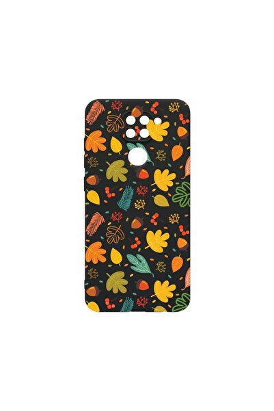 bestcase Тънък силиконов калъф 0.8ММ, съвместим с Xiaomi Redmi Note 9, Есенен...