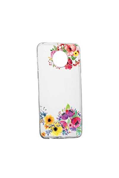 bestcase Husa Silicon Compatibila cu Xiaomi Redmi Note 9 Pro 5G, Flowers, rez...