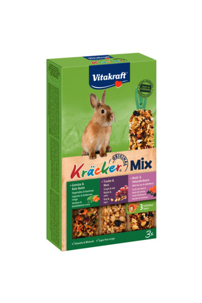 Vitakraft Rabbit bar Kracker Trio Mix 168 g