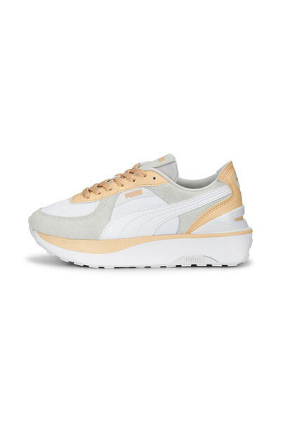 Puma حذاء رياضي نسائي من Cruise Rider NU بلون الباستيل - أبيض