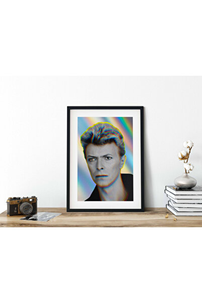 Boomah Accessories David Bowie Holographic Vintage Style Abstract Art Poster ...
