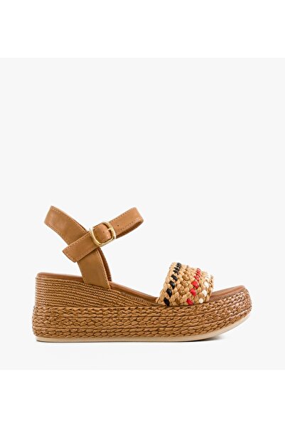 BENOTTİ Platforme dama Ruldand Khaki