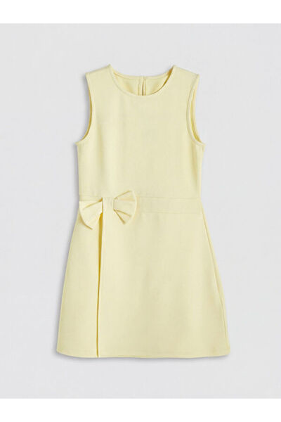 LC Waikiki I Zero Roba Collar Bow Girl's Dress from Freezen Store