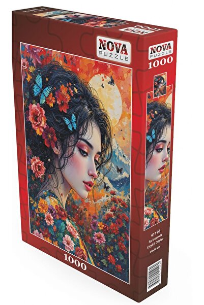 Nova Puzzle 1000 Piece Moonlit Floral Dreams Puzzle - 41196