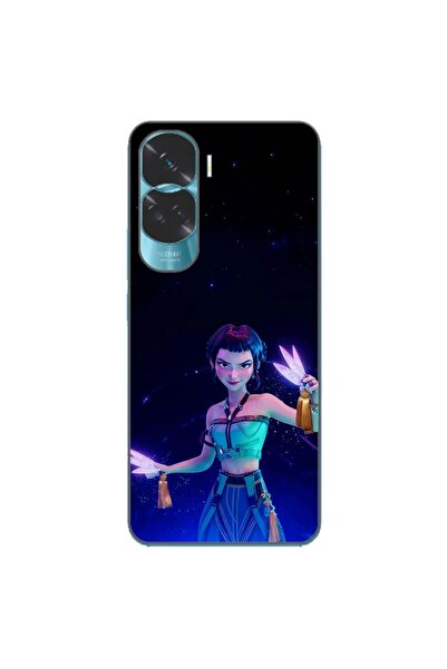 OEM Husa compatibila cu Honor 90 Lite 5G Silicon Gel Tpu Model KPop Demon Hun...