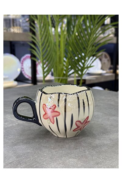Doğudeko Pearl Daria Porcelain Mug with Pearls