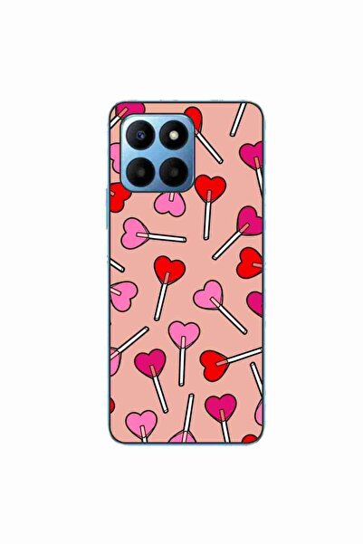 OEM Husa compatibila cu Honor X6 Silicon Gel Tpu Model Valentines Heart Lolipops