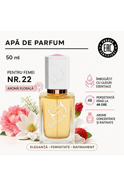 Shaik Clasic 22 apa de parfum pentru femei, aroma Florala, senzual, proaspat ...