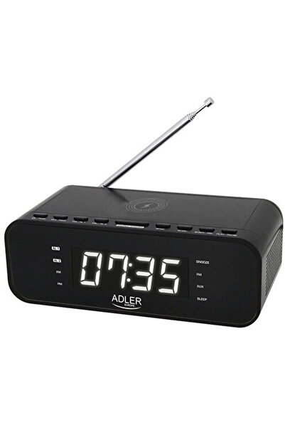adler Ceas cu radio, alarma si incarcator wireless AD 1192B