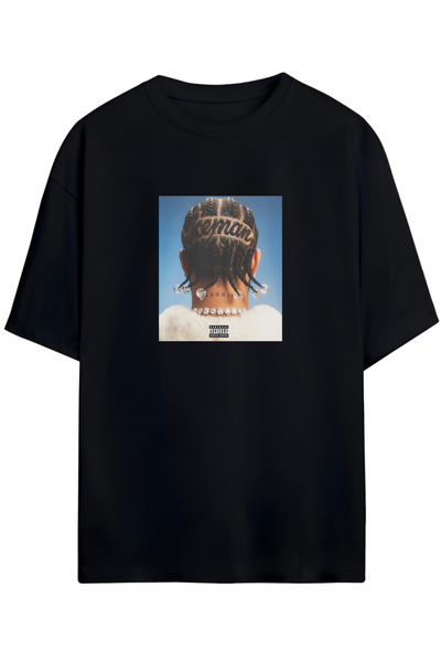 Grafftee Clothing تي شيرت دريك آيسمان بتصميم خاص مطبوع من القطن الفاخر للجنسين