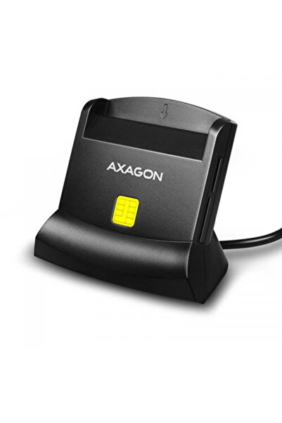 Axagon Cititor de carduri inteligente CRE-SM2, USB 2.0, Negru