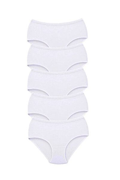 MODANI SEÇ 5 قطع من سراويل Tutku النسائية عالية الخصر من المطاط السميك باللون...