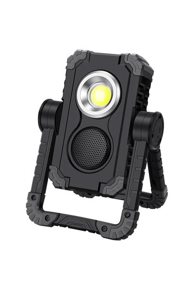 Supfire Proiector LED portabil SuperFire G11, Boxă Bluetooth, 12W, 1000lm, re...