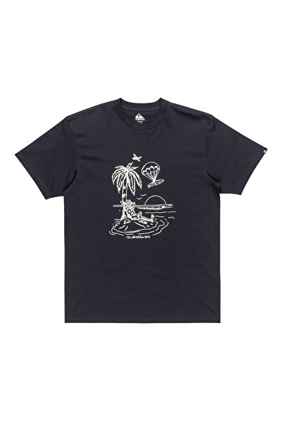 Quiksilver Bărbați& # x27;s Tricou cu mânecă scurtă Ev Tuned Out S