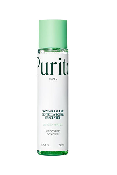 Purito تونر للوجه من سنتيلا بدون عطر، 6.76 أونصة سائلة/200 مل، خالٍ من الكحول...