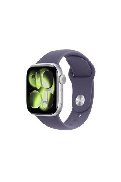 Apple Σειρά Watch 11 (2025) GPS 42mm Ασημί Κάσα Αλουμινίου, Μωβ Ομιχλώδες Αθλ...