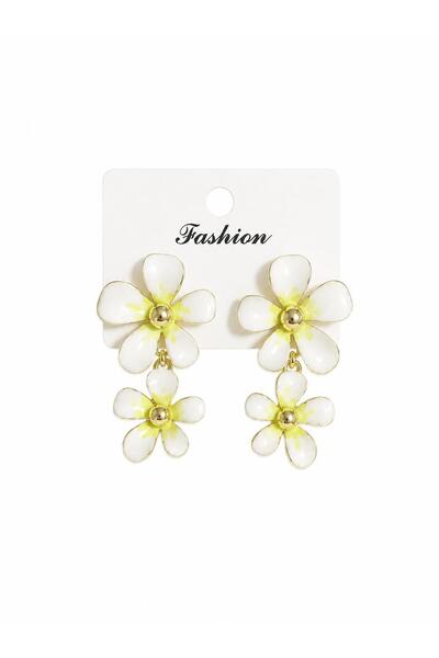 FASHION Metal Flower Earrings