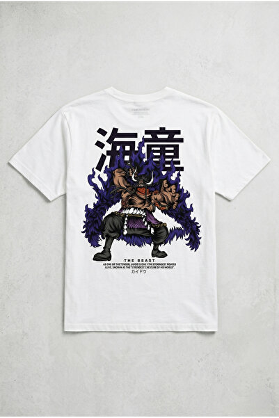 Silkensoul One Piece Kaido Design Standard Fit Anime Unisex T-Shirt