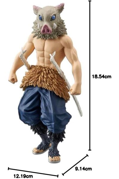 gifttime Demon Slayer Kimetsu No Yaiba Inosuke Hashibira Aksiyon Figür Anime