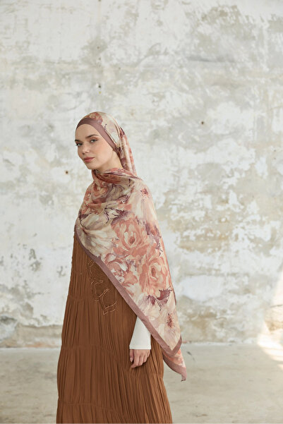 İpekhan Jardin Secret Collection Hint Vual İpek Şal 5013-06