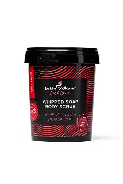 Jardin D Oleane Whipped Soap Body Scrub Aker Fassi Red 500grams