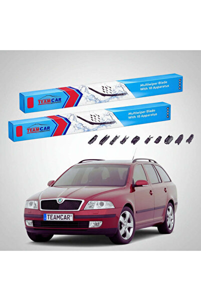 TEAMCAR Skoda Octavia II Combi 1Z5 02-10.2004 Lame ștergătoare |   Set plat f...