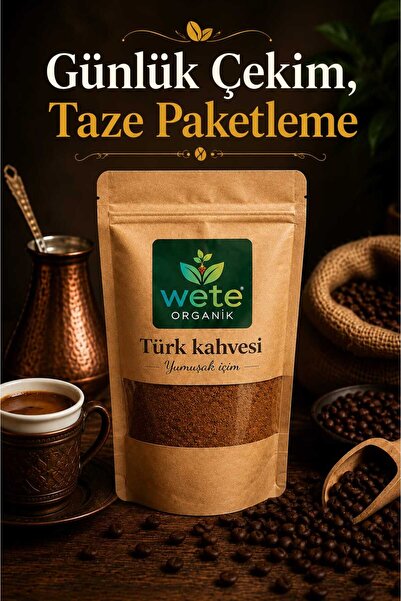 Türk Kahvesi Nitelikli 500 gr Orta Kavrulmuş Yumuşak İçim Taze Paketleme