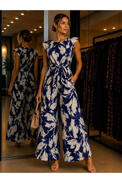 Moda Banuş Flowy Soft Fabric Premium Jumpsuit