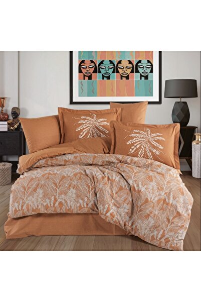 ALVERA COLLECTION Double Poplin Nev Selene Cinnamon