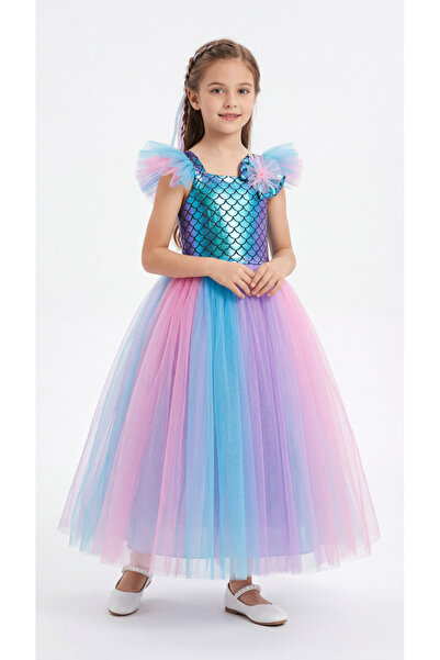 Mışıl Kids Denizkızı Kız Çocuk Elbise