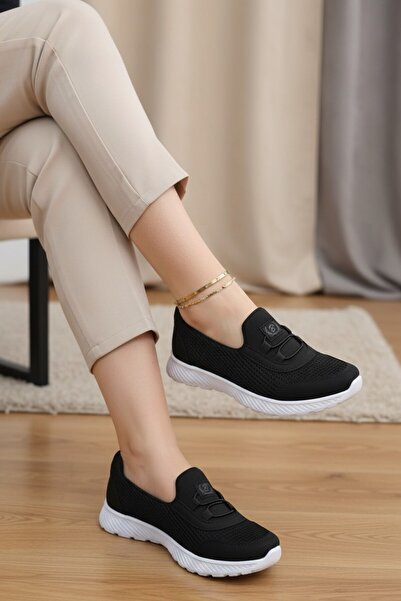 enoch Women's Knitted Textured and Flexible Lace-Up Comfortable Daily Sports ...