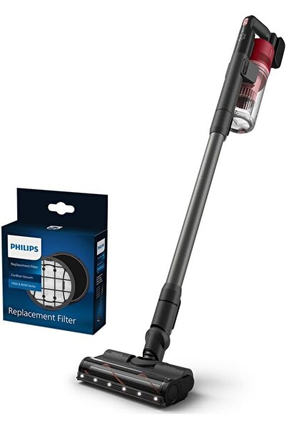 Philips 6000 Serisi Kablosuz Dikey Süpürge, PowerCyclone 11 (XC6552/01) ve Or...