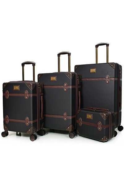 VINTRA Vintage Design Classic Luggage Sets (4 Pcs) with Gifts