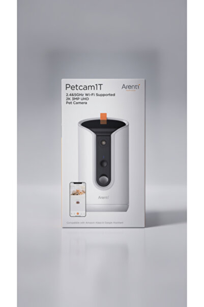 ARENTI 360° 2 K Pet Camera with Reward Dispenser