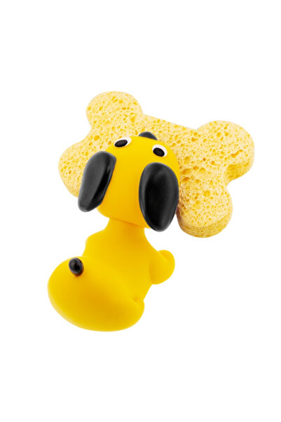 Pylones Dish Sponge Holder - Clean - Yellow