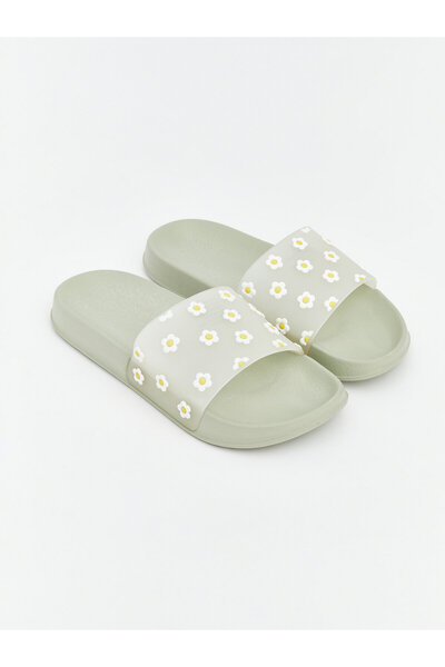 LC Waikiki Women's Floral Print Slides