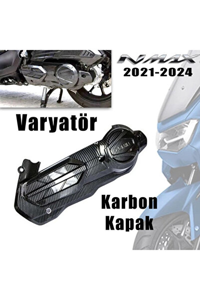 Yamaha Nmax 125-155 Varyatör Karbon Kapak (2021-24)
