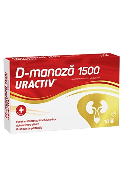 Fiterman Pharma Uractiv D-Mannose Food Supplement, 10 sachets