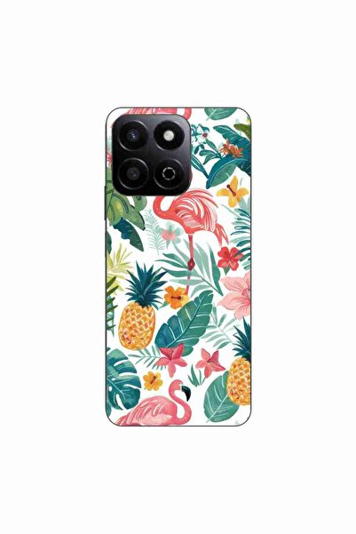 OEM Husa compatibila cu Honor 200 Smart Silicon Gel Tpu Model Tropical Pattern